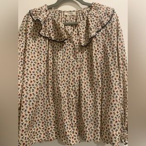 NWT doen seychelle top in bayberry bloom